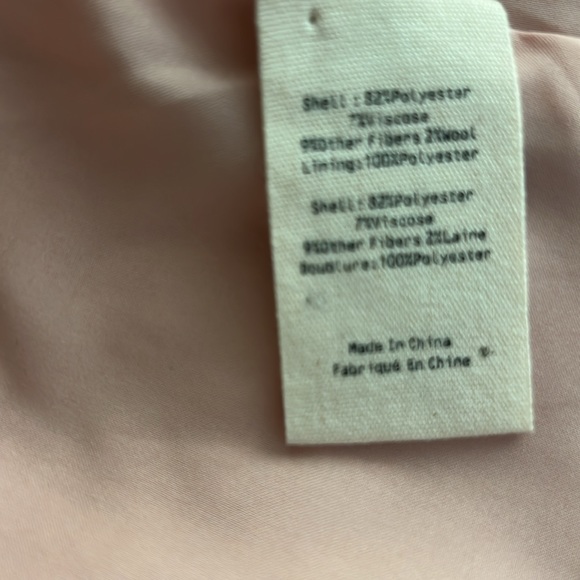 L'Agence Chamberlain Metallic Tweed Blazer Dusty Rose - Picture 11 of 11